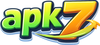 apk 7 হোম পেজের রঙিন লোগো